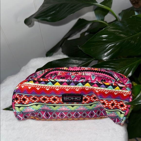 Multicolor Cosmetic Bag - Picture 2 of 5